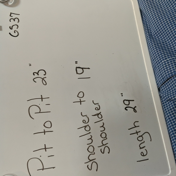 Claiborne Men's Short Sleeve Button Down Plaid Shirt Size Large - Picture 4 of 7